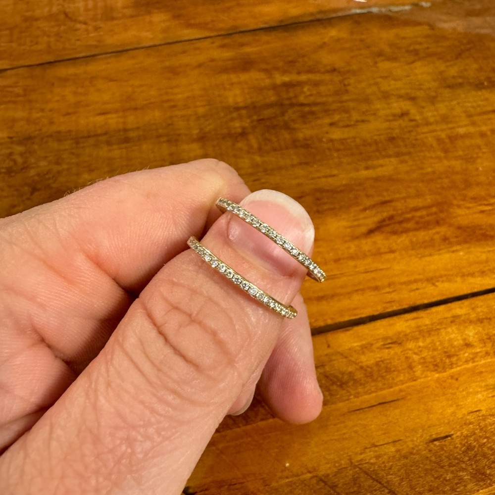 Double Band Ef Collection Ring - image 1